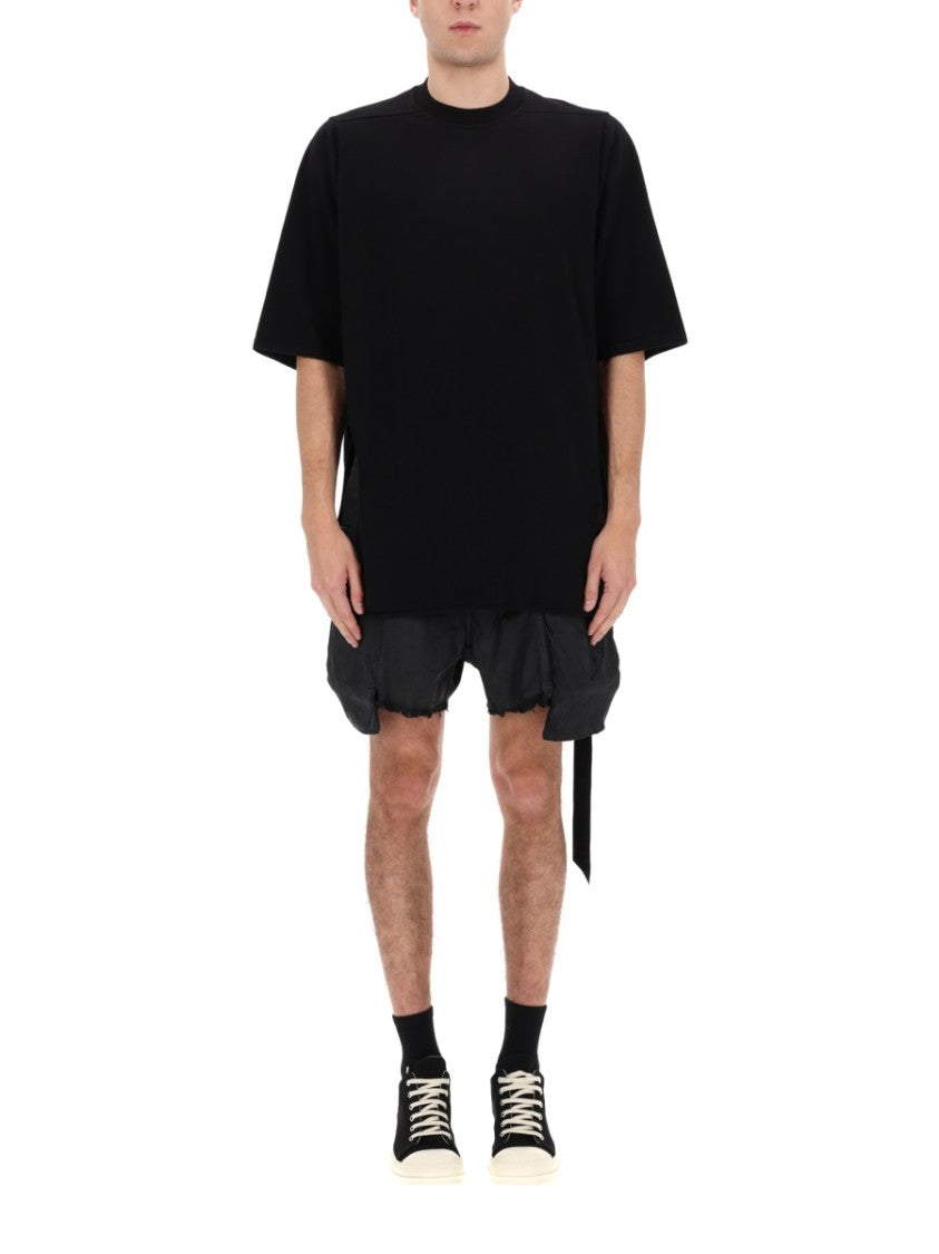 Drkshdw By Rick Owens Subhuman Jumbo Cotton Strap T-Shirt
