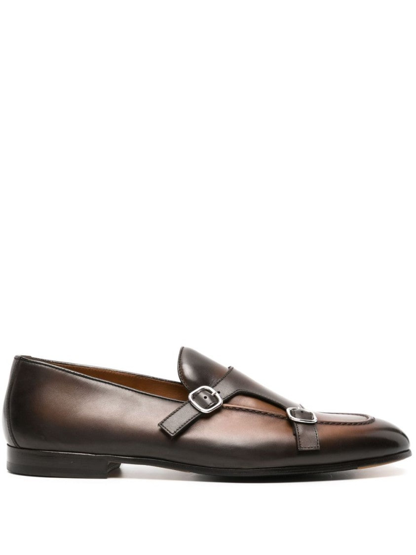 Doucal's Loafers In Rich Brown Leather