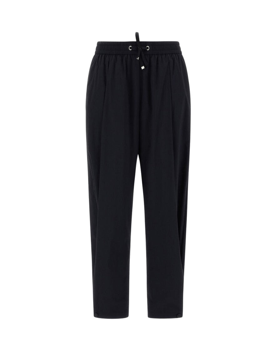 Herno Stretch Nylon Trousers With Adjustable Details