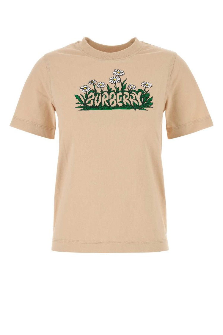 Burberry Skin Pink Cotton T-Shirt
