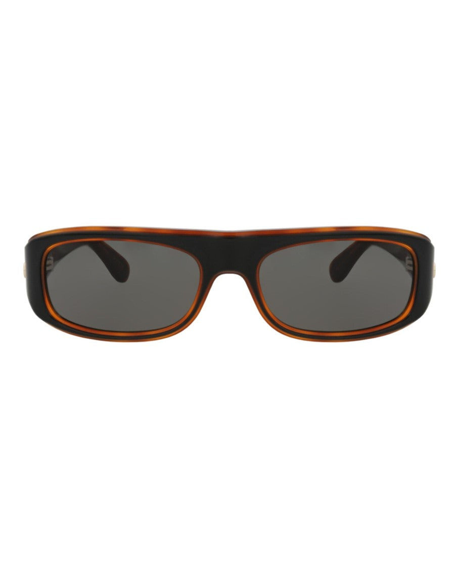 Valentino Square-Frame Acetate Sunglasses
