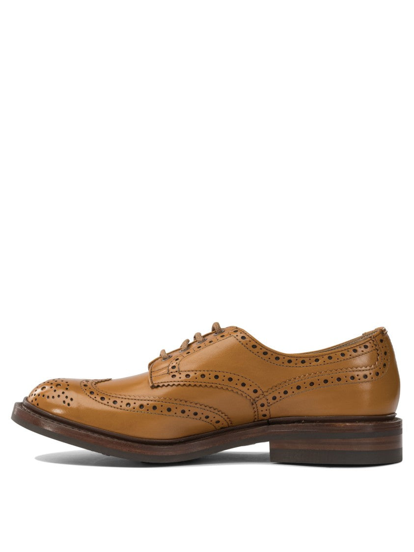 Tricker's Brown Brogue Derby Shoe