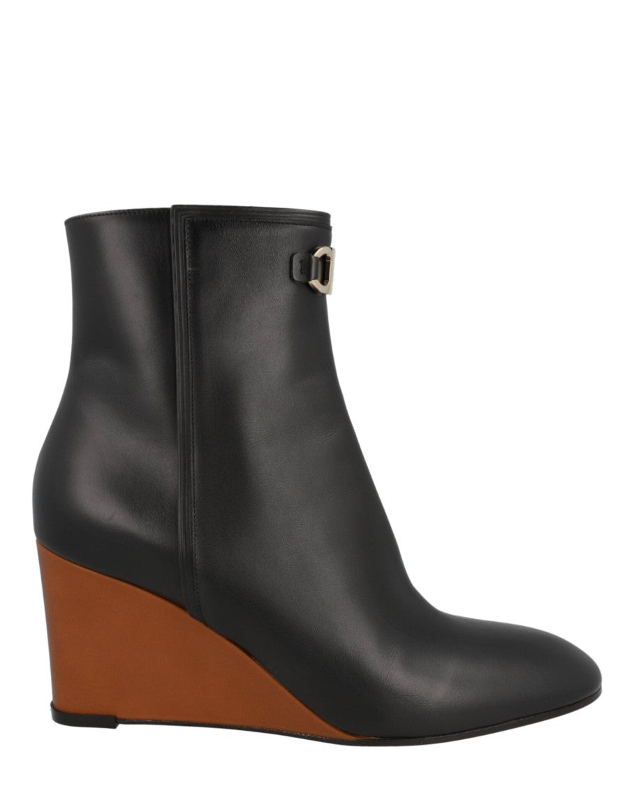 Ferragamo Catuja Leather Booties