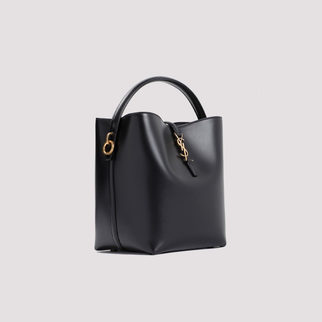 Saint Laurent Black Calf Leather Handbag