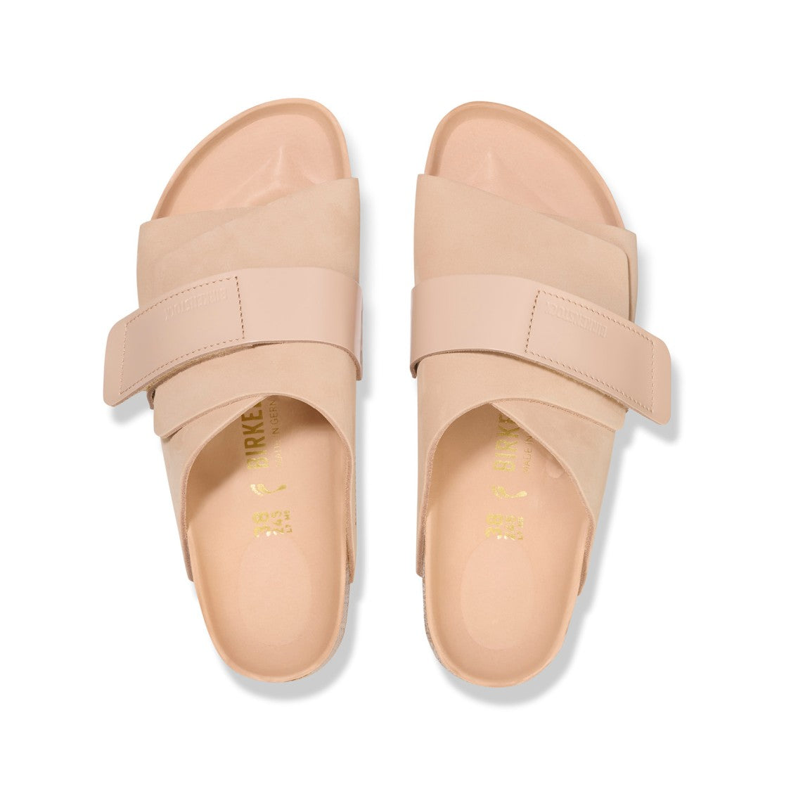 Birkenstock Kyoto Sandals In Nabuk Beige