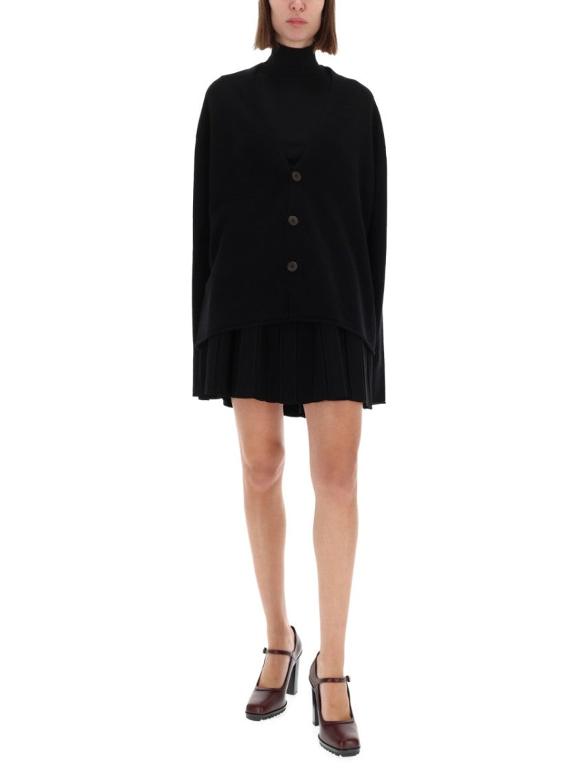 Guest In Residence Everywear Loose Black Cashmere Cardigan