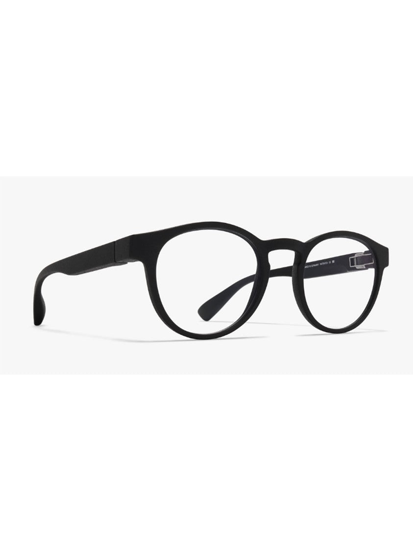 Mykita Sleek Rounded Black Optical Frame With Minimalist Aesthetic