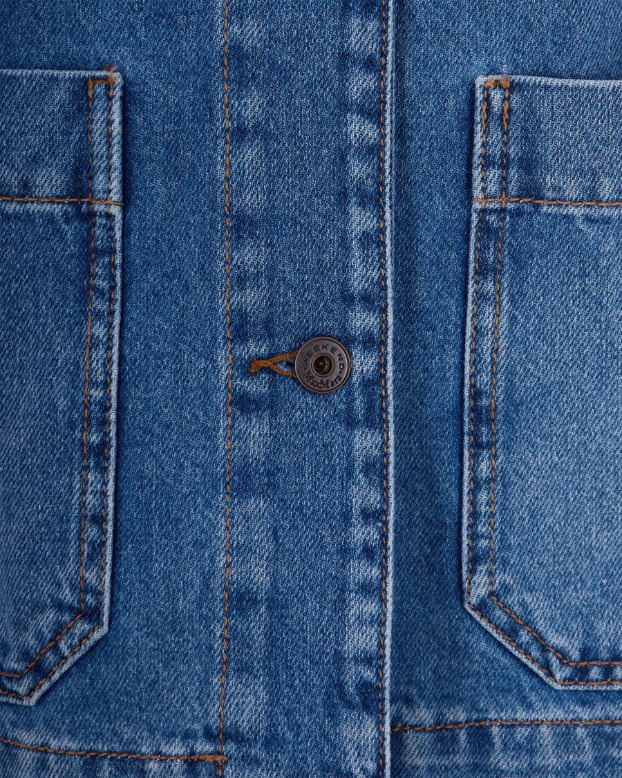 Max Mara Blue Denim Jacket