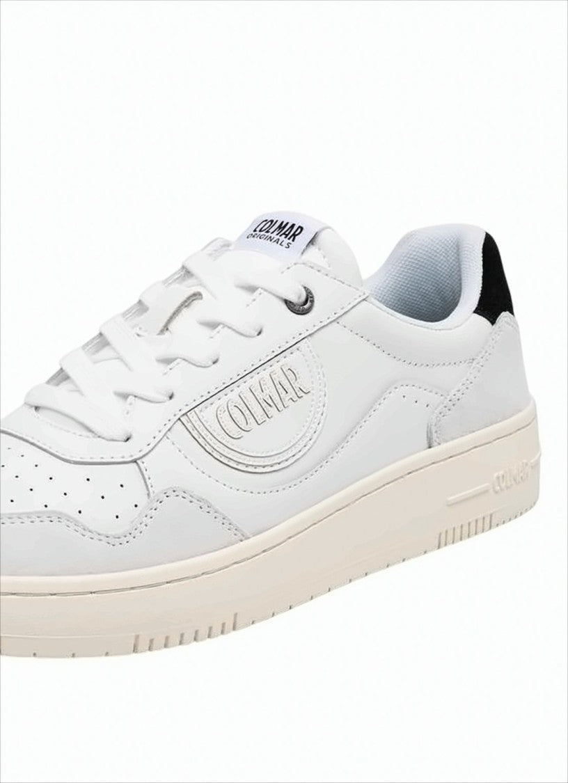 Colmar Originals Refined Leather And Suede Sneakers