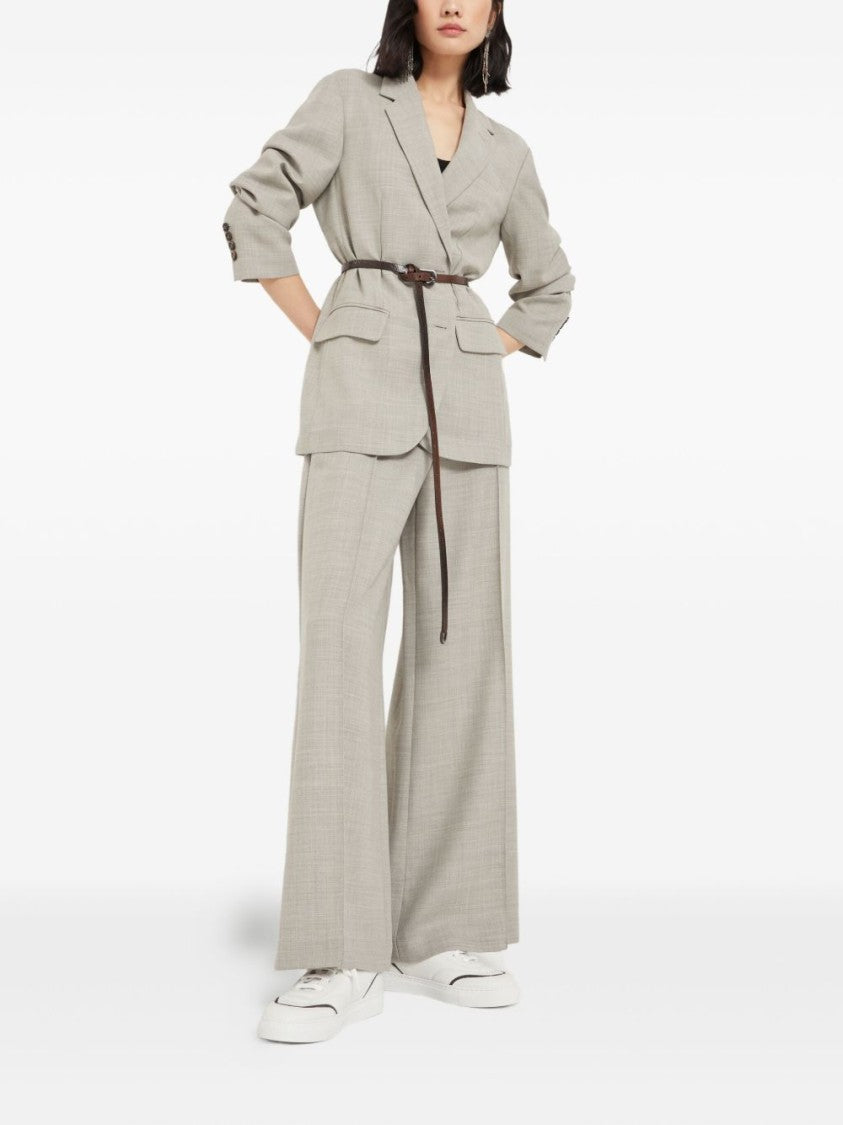 Brunello Cucinelli Monili-Chain Sneakers With Refined Detailing