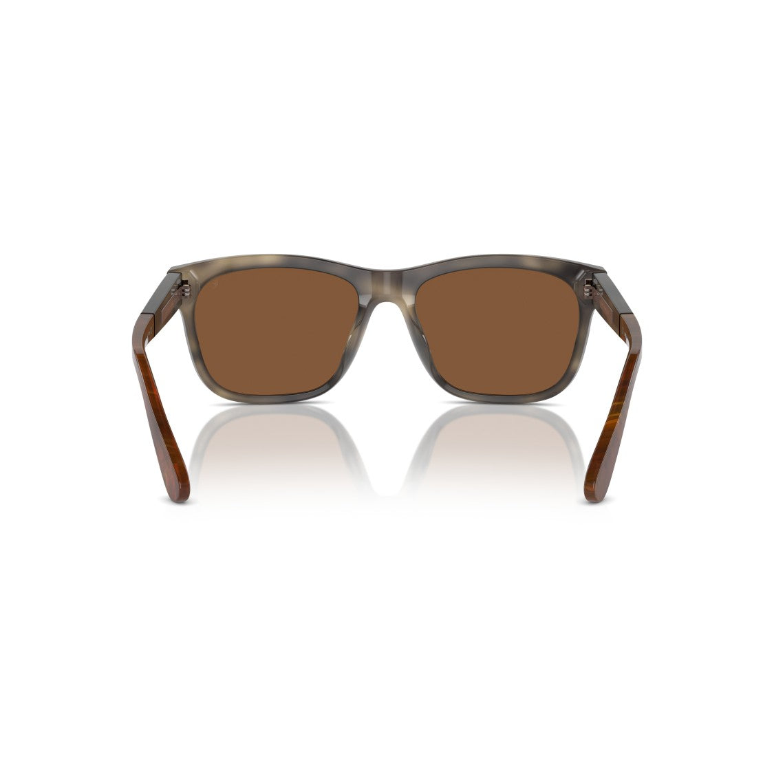 Brunello Cucinelli 0Bc4003s Rectangular Acetate Sunglasses With Smoky Brown Finish