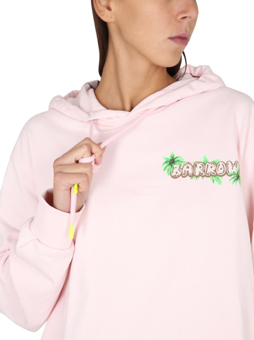 Barrow Drawstring Hooded Sweatshirt With Logo