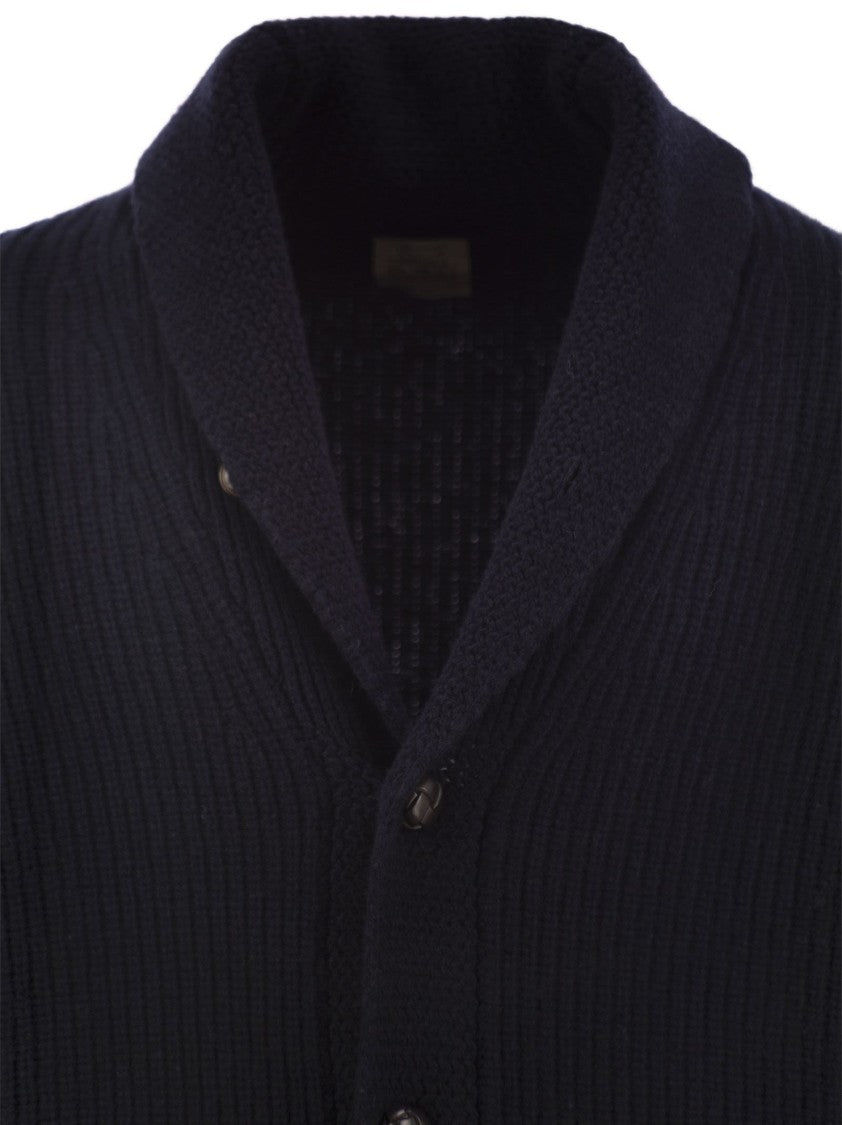 Rakki' Renegade Cardigan - Midnight Blue