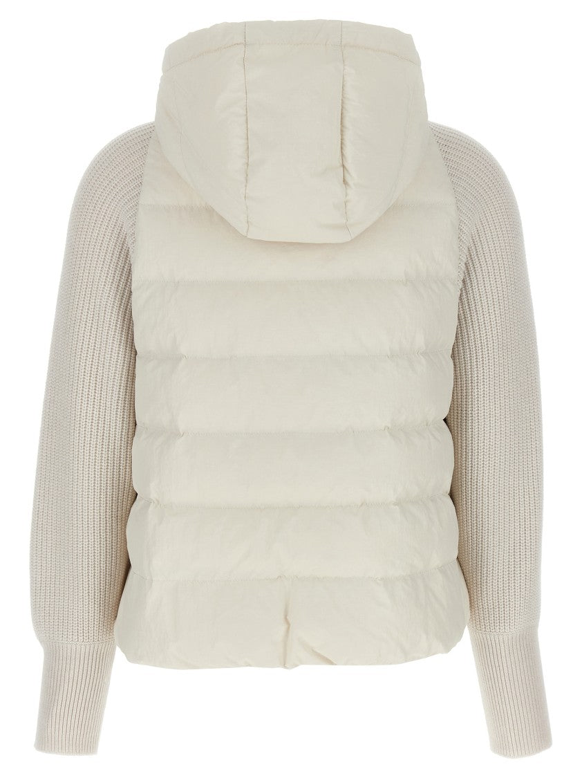 Brunello Cucinelli Two-Material Puffer Jacket