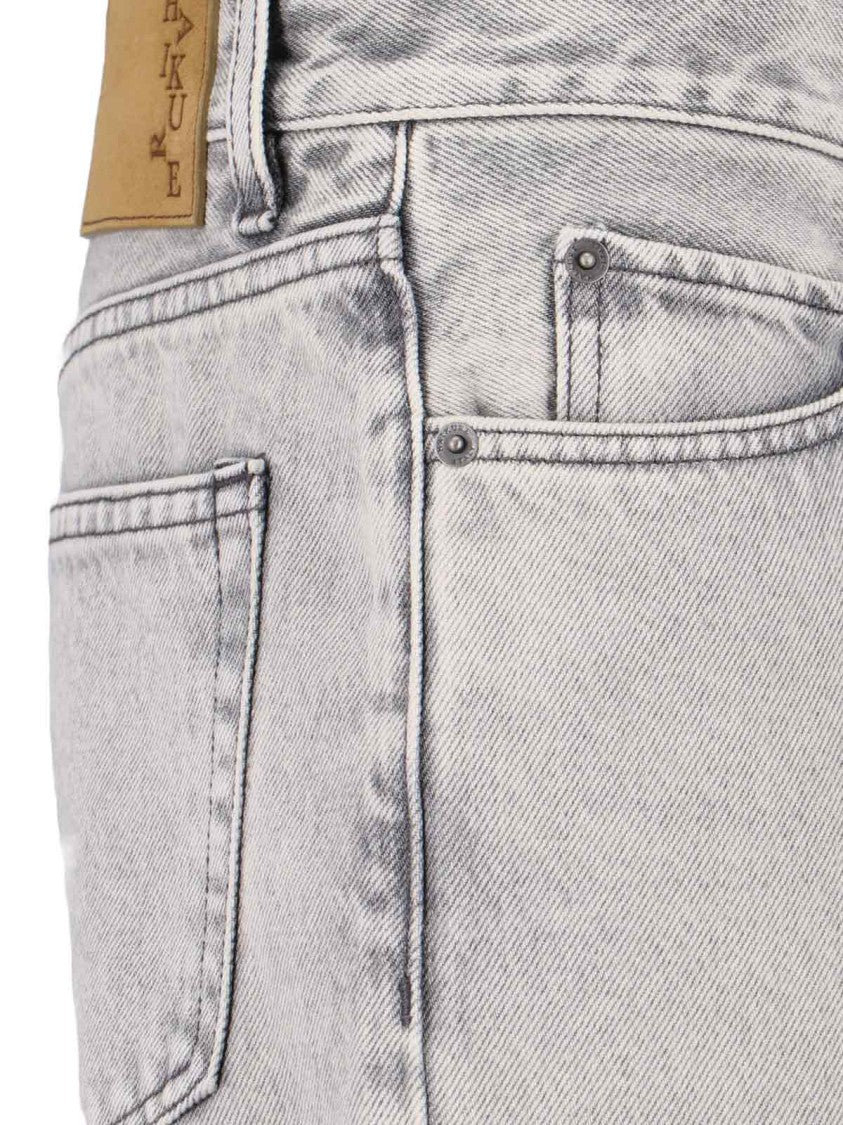Haikure Straight Jeans – Grey