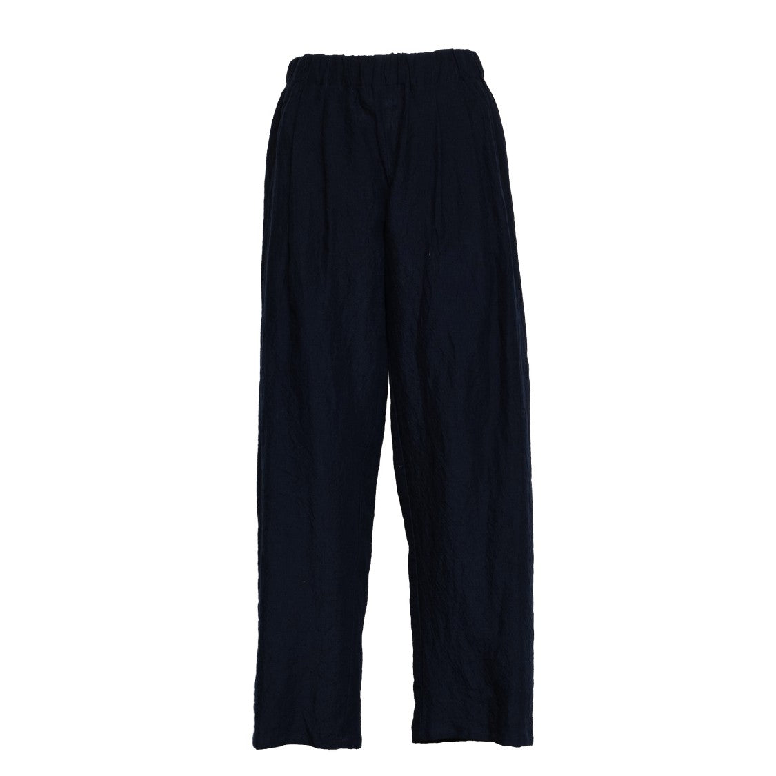 Apuntob Crinkled Effect Pleated Casual Pants
