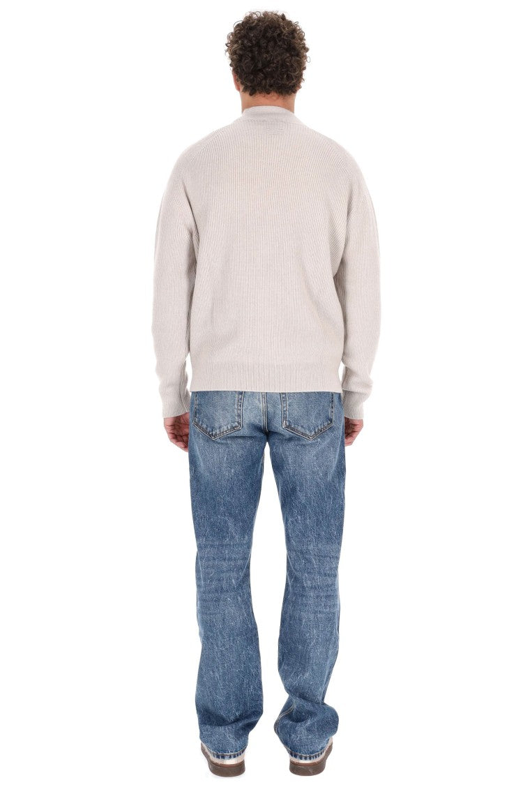 Drumohr Ribbed Pure Cashmere Cardigan