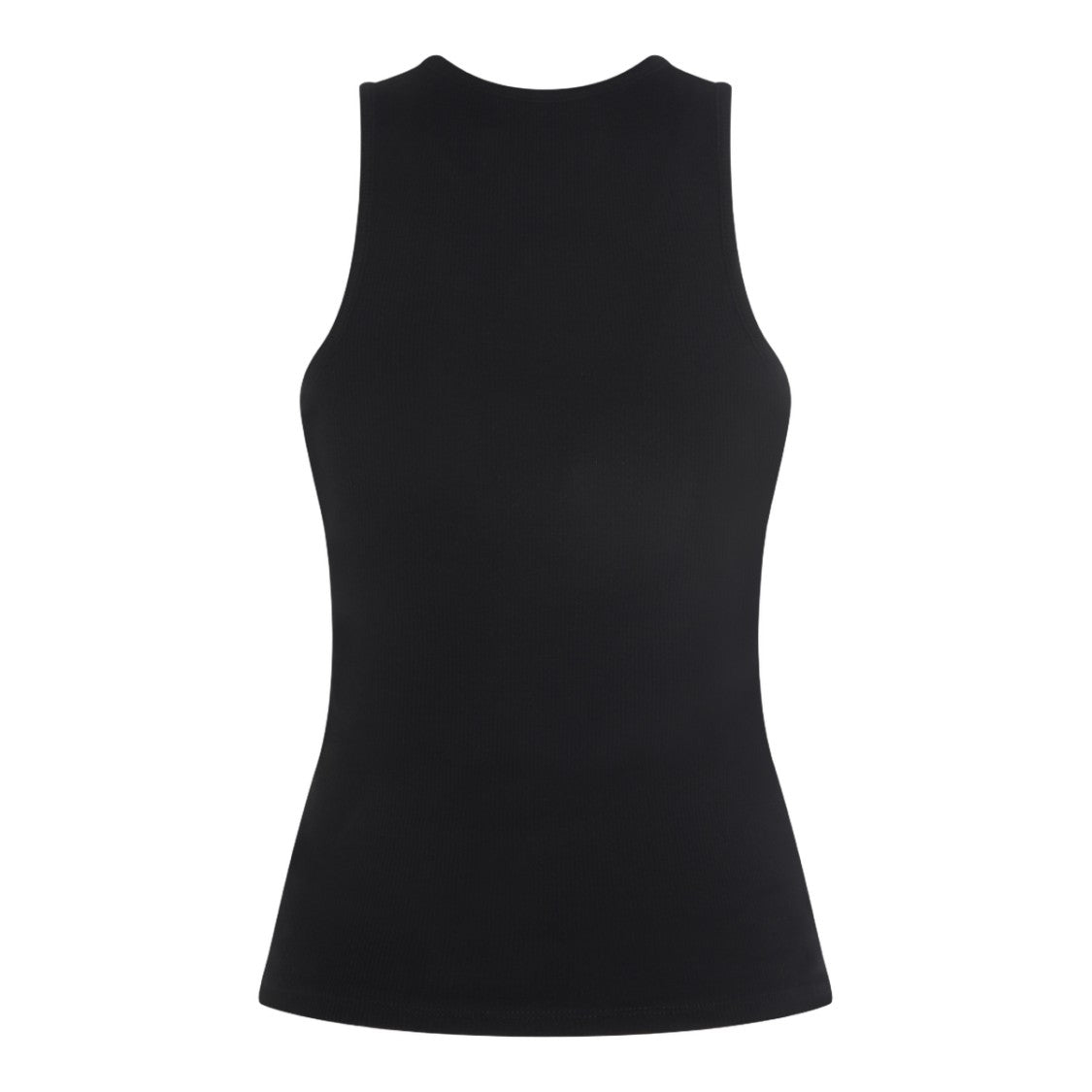 Vivienne Westwood Fitted Black Sleeveless Top With Detailed Embroidery