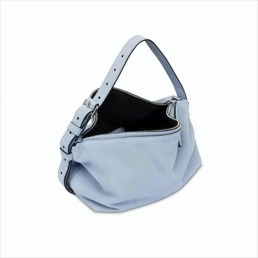 Moschino Soft Calf Leather Shoulder Bag