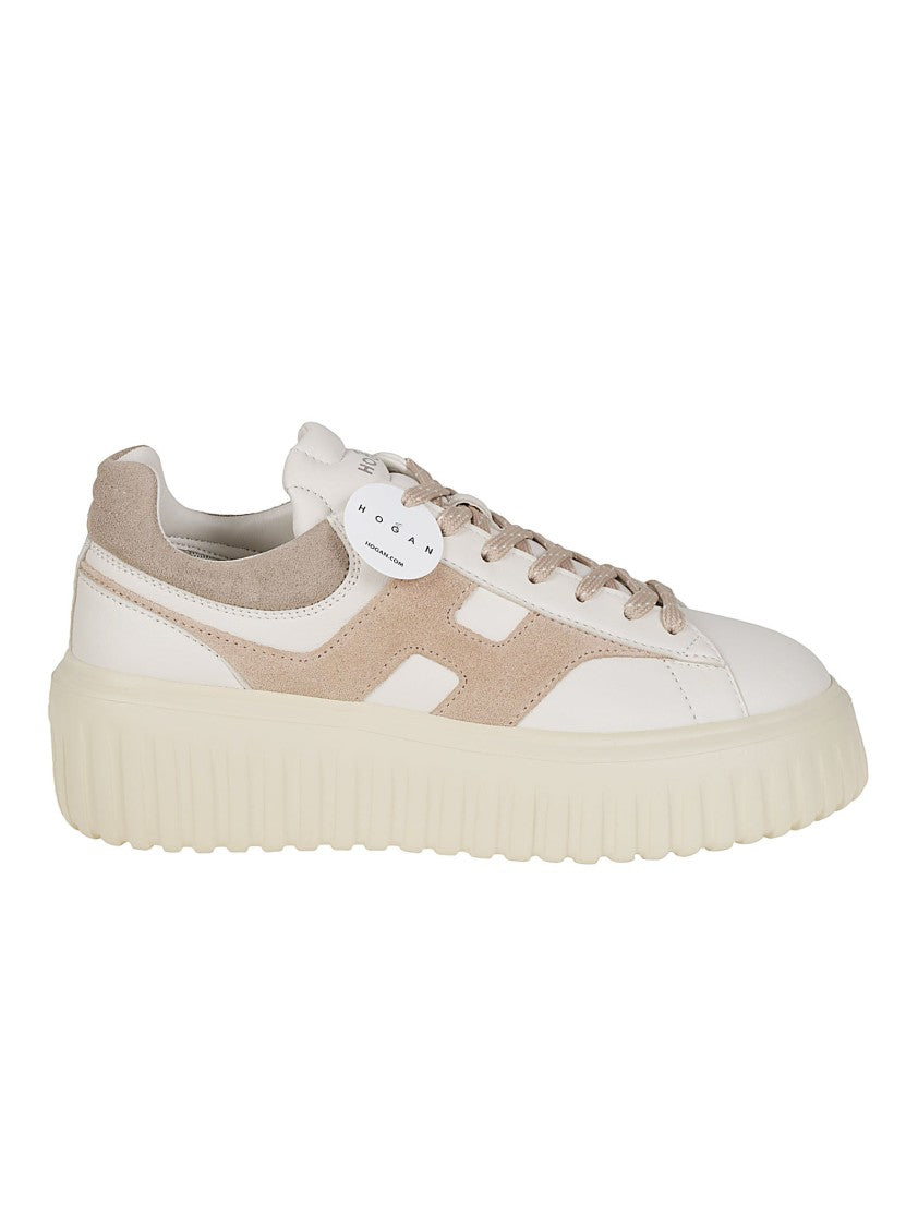 Hogan H-Stripes Mutton Leather Sneakers
