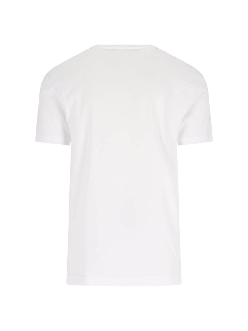 Dolce & Gabbana Contrasting Logo Print White T-Shirt