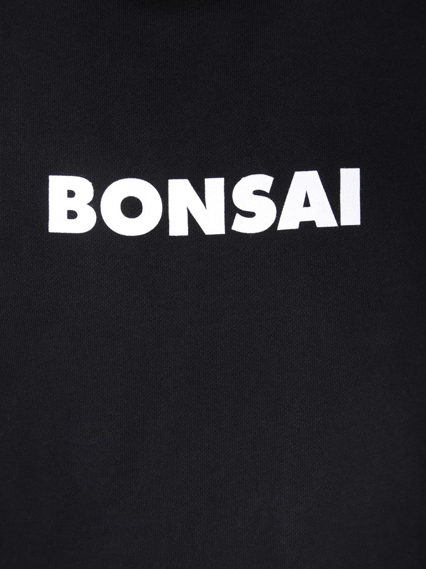 Bonsai Classic Black Cotton Sweatshirt