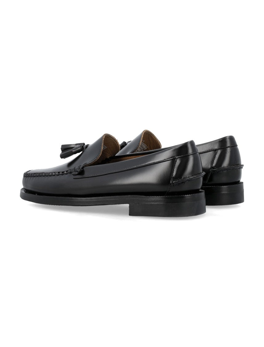 Sebago Black Leather Loafers