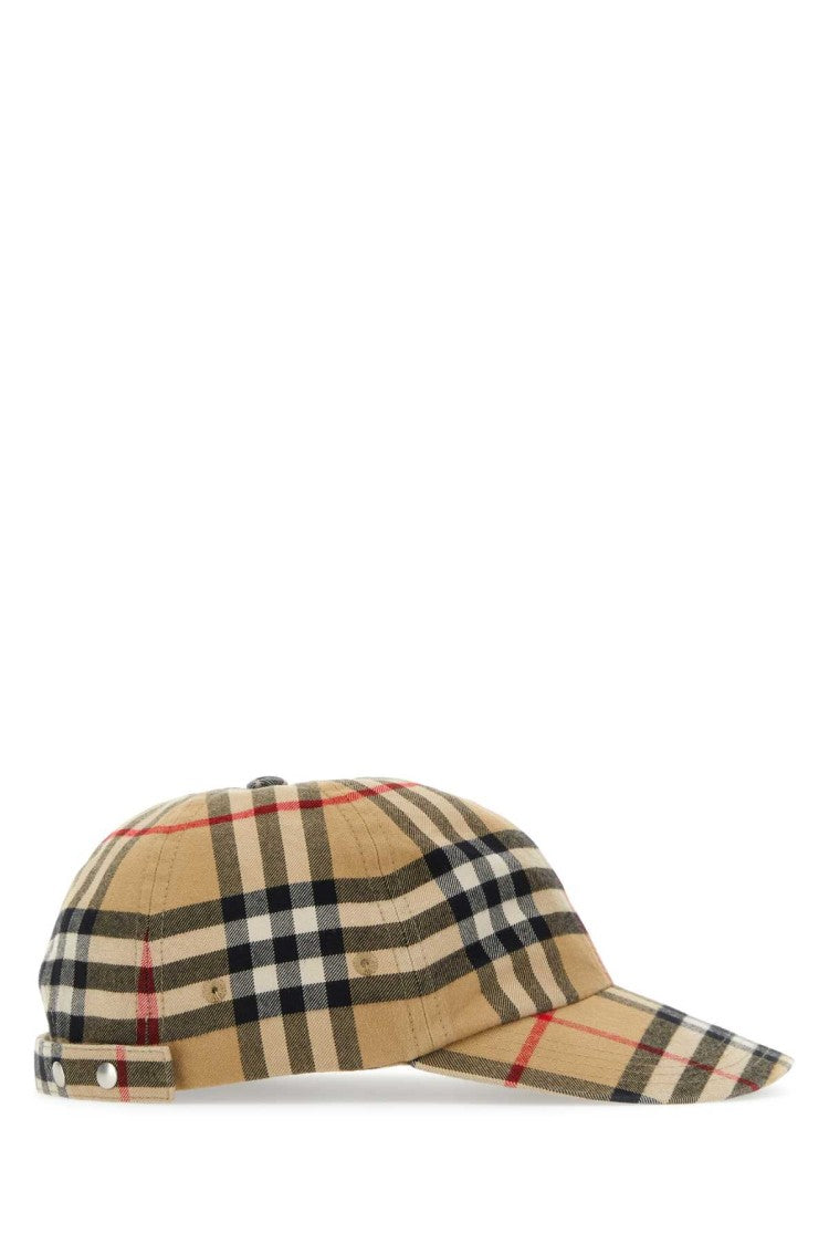 Burberry Embroidered Cotton Baseball Cap