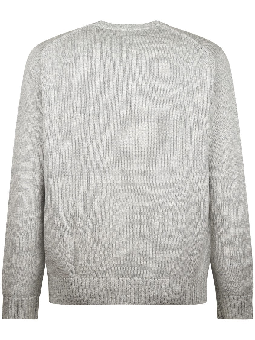 Polo Ralph Lauren Classic Crew Neck Sweater With Ribbed Hem