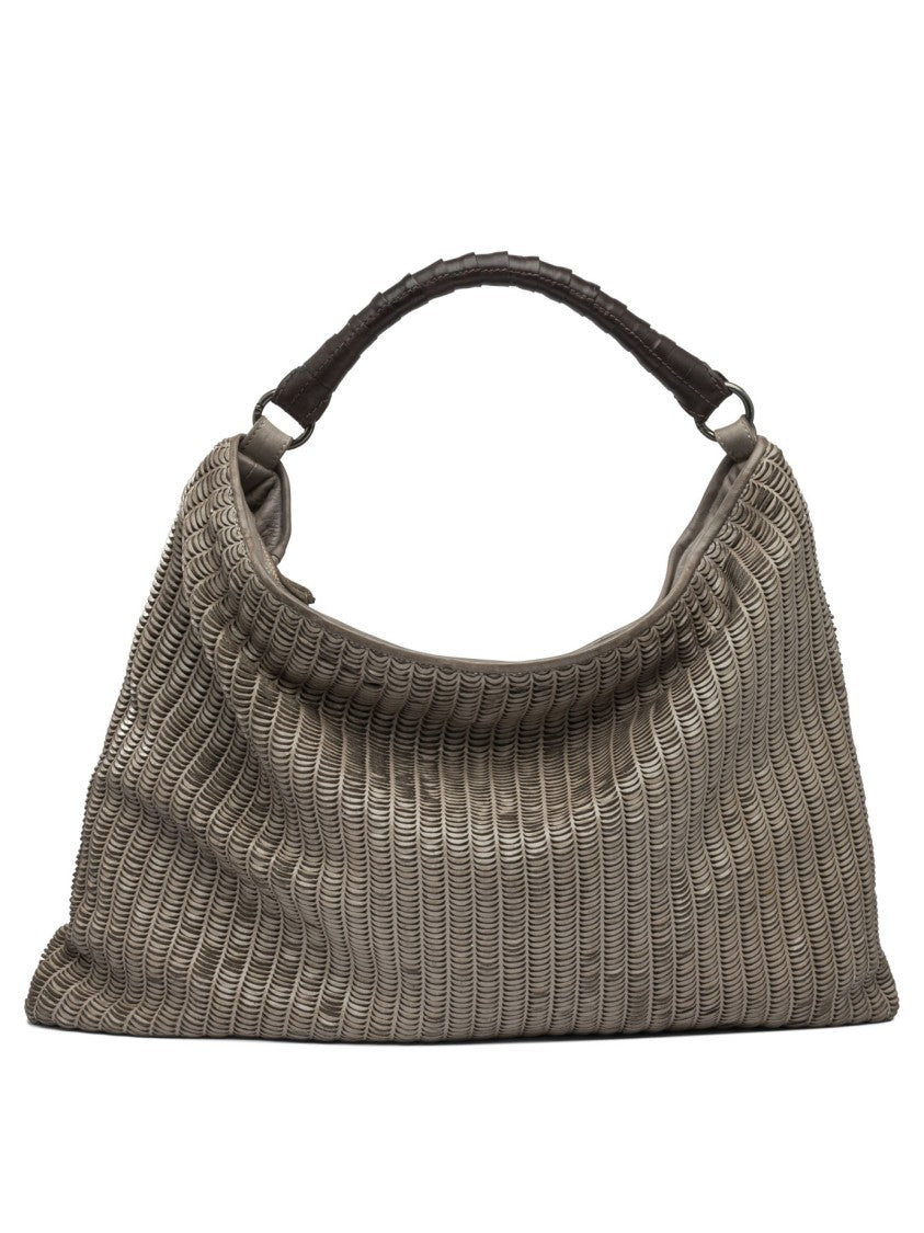 Giancarlo Nevola Textured Calf Leather Shoulder Bag