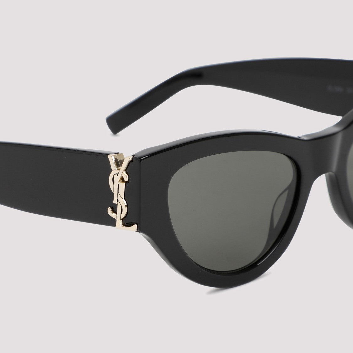 Saint Laurent Black Cat-Eye Sunglasses