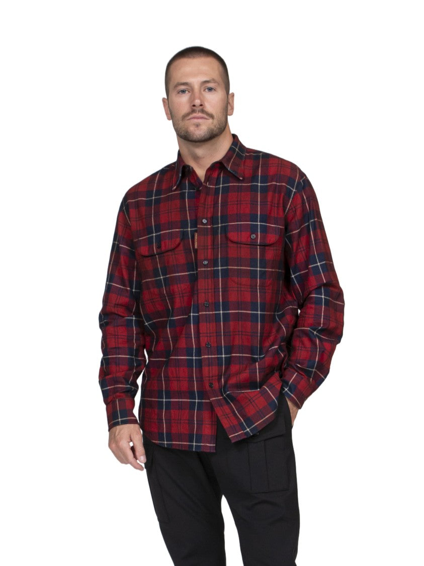 Dsquared2 Canadian Vintage Plaid Long-Sleeve Shirt
