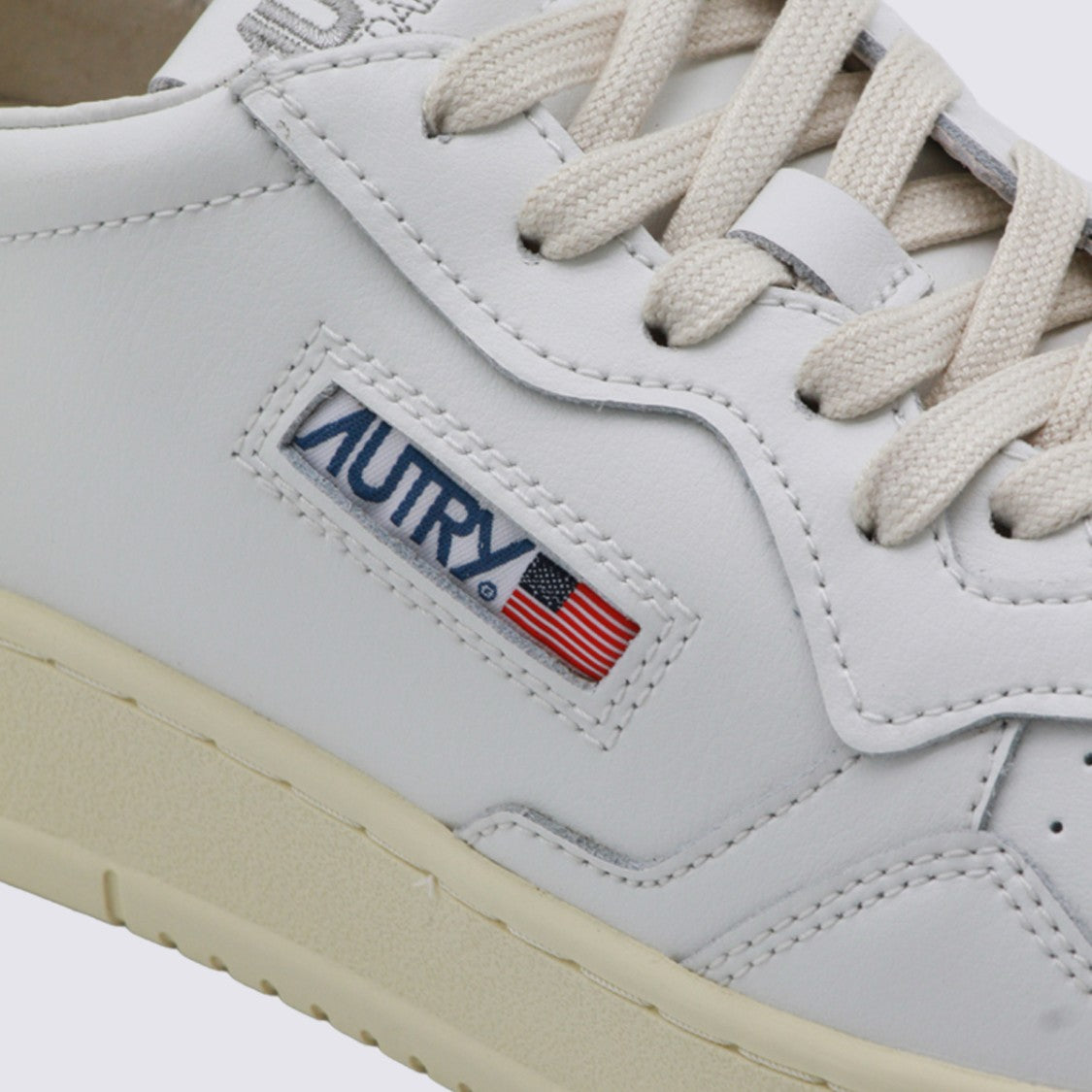 Autry Low-Top Sneakers With Perforated Detailing