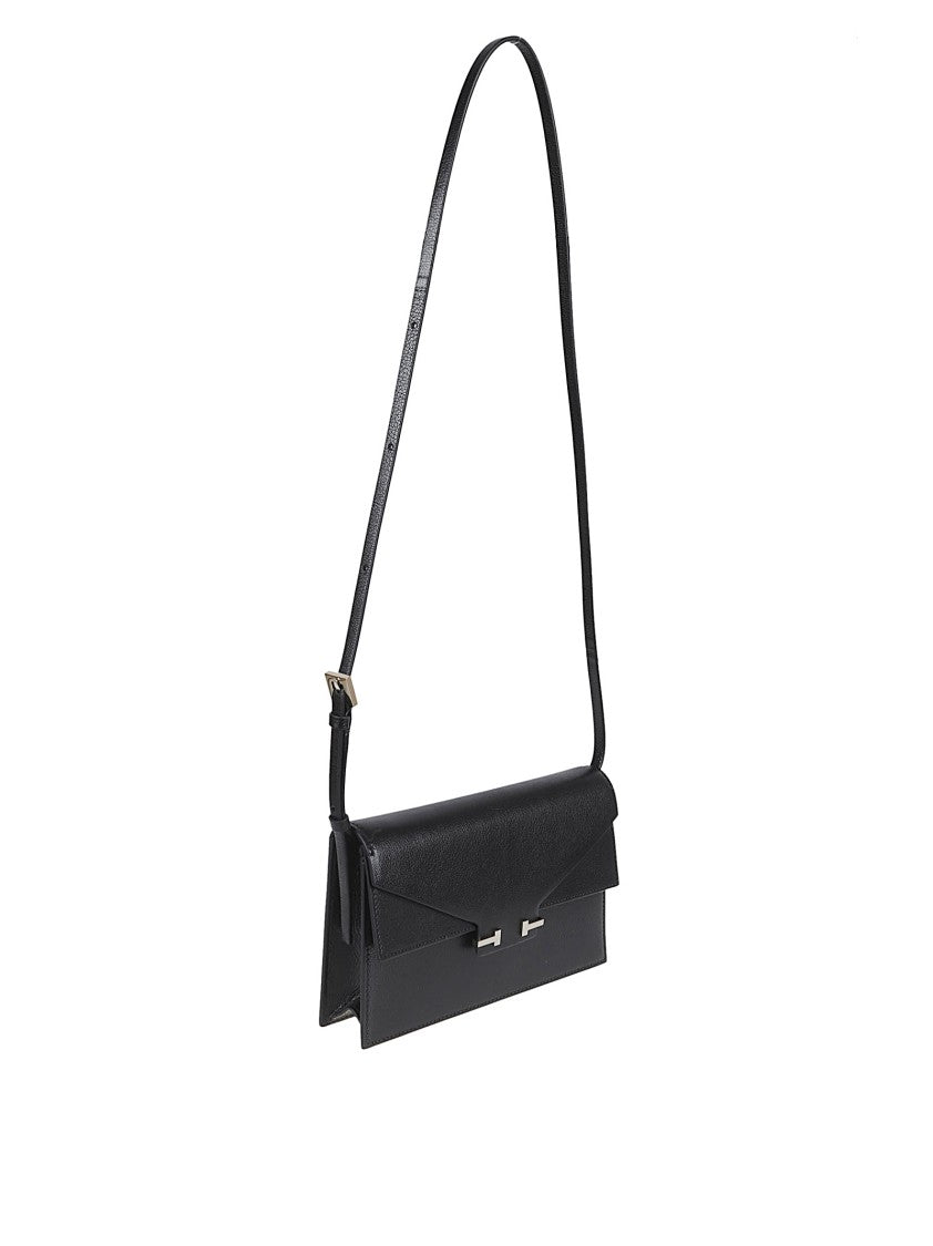 Tom Ford Supple Grain Shoulder Bag With Adjustable Strap And Removable Mirror
