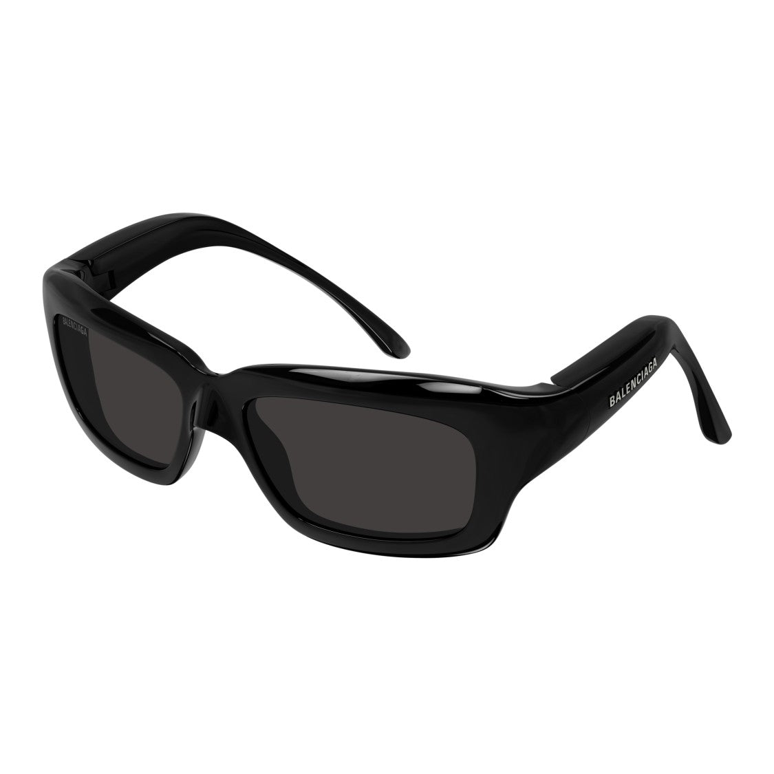 Balenciaga Bb0385s Bold Rectangular Sunglasses