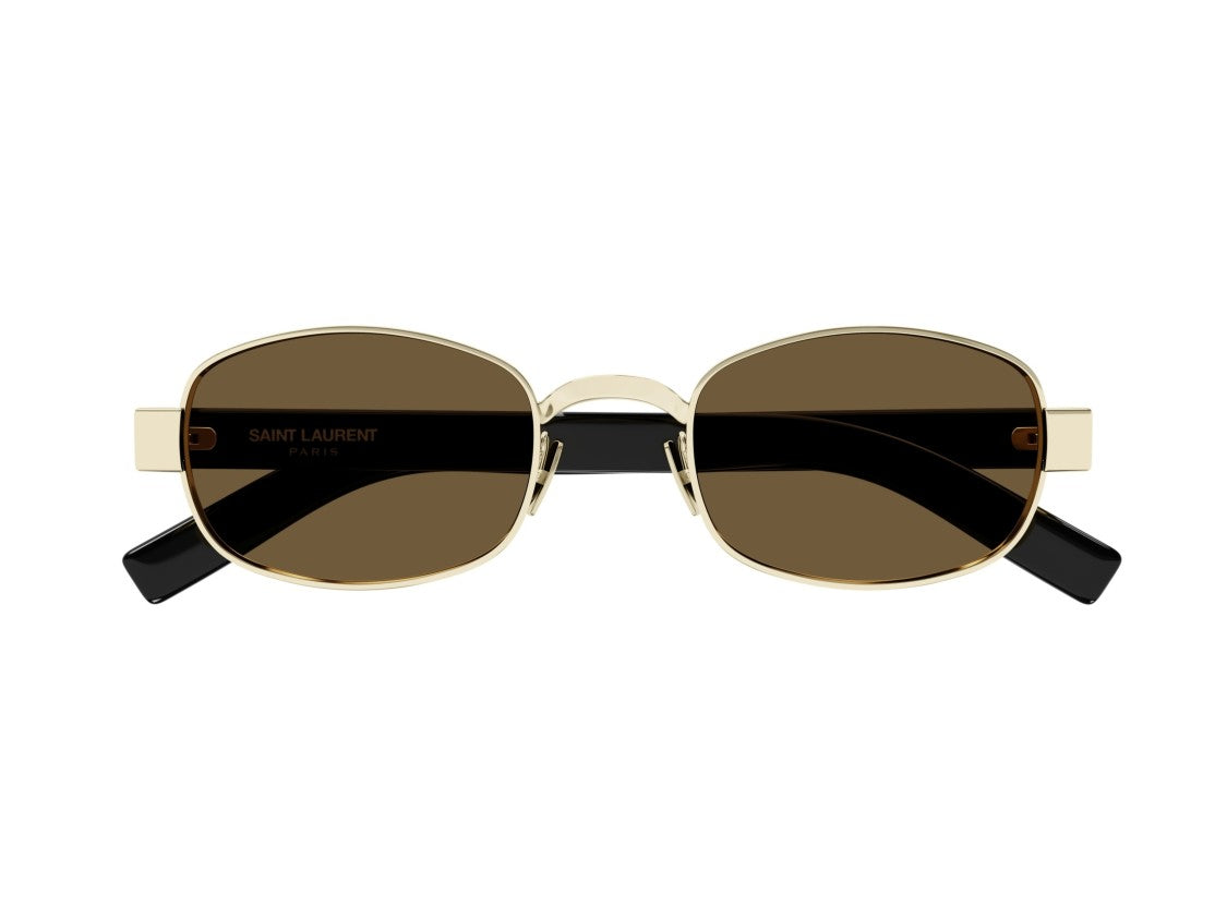 Saint Laurent Gold Sl 706 Metal Sunglasses