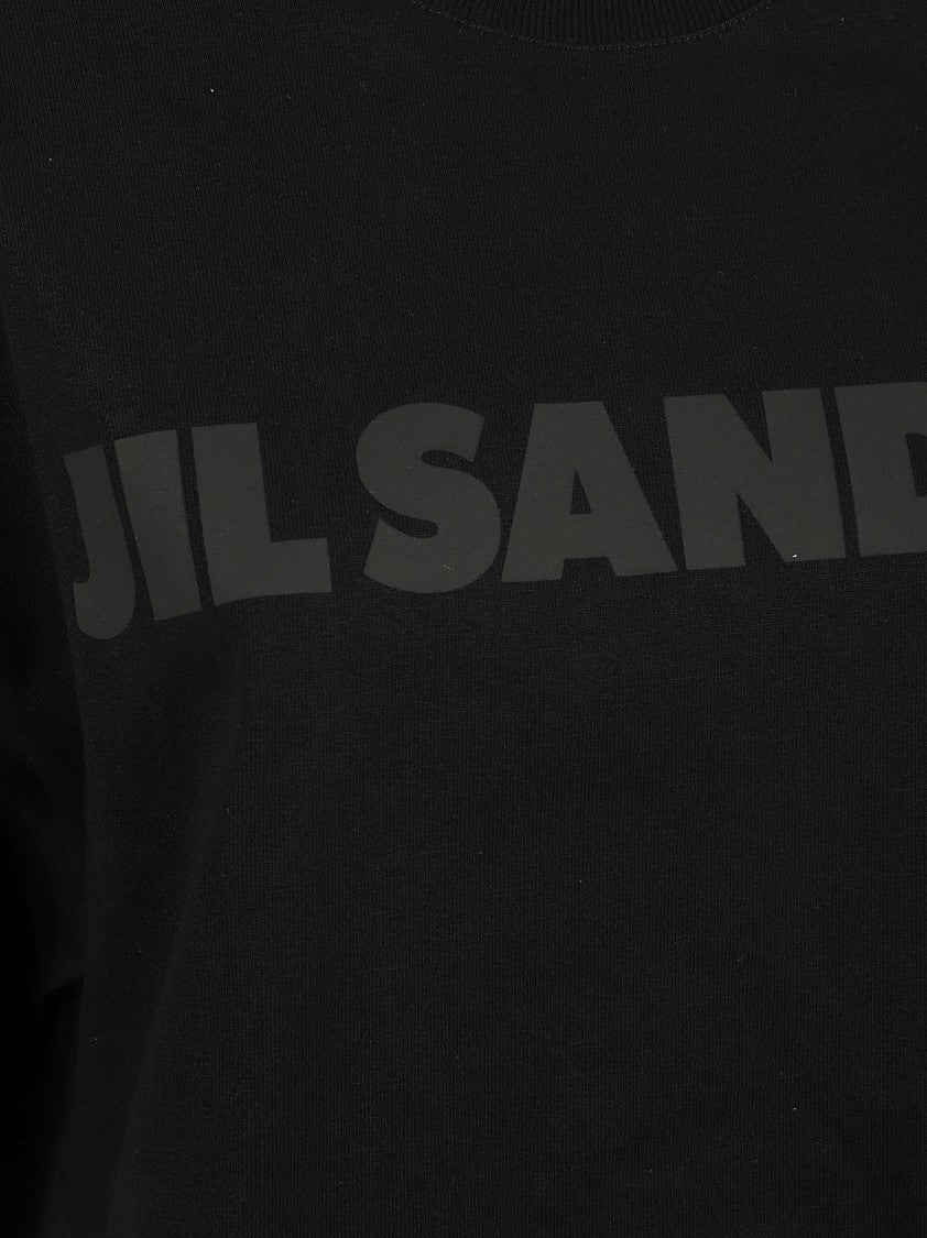 Jil Sander Relaxed-Fit Black Cotton T-Shirt