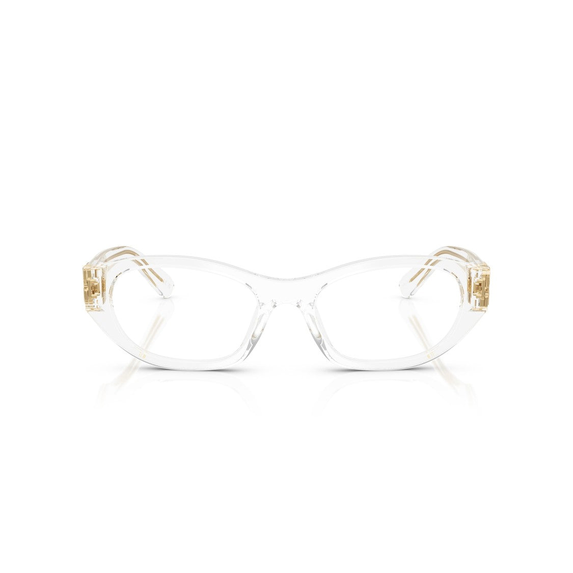 Miu Miu 0Mu 03Wv Transparent Acetate Eyeglasses