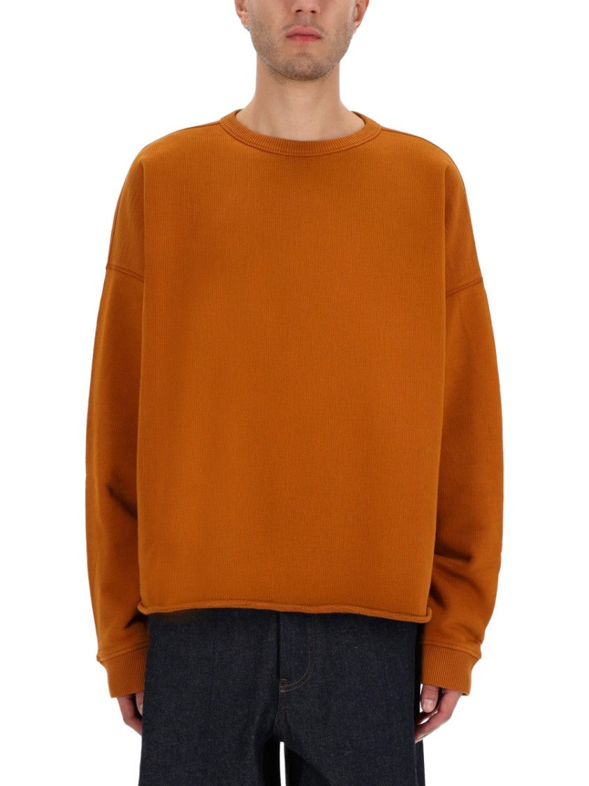 Ymc Studio Boxy Orange Sweatshirt