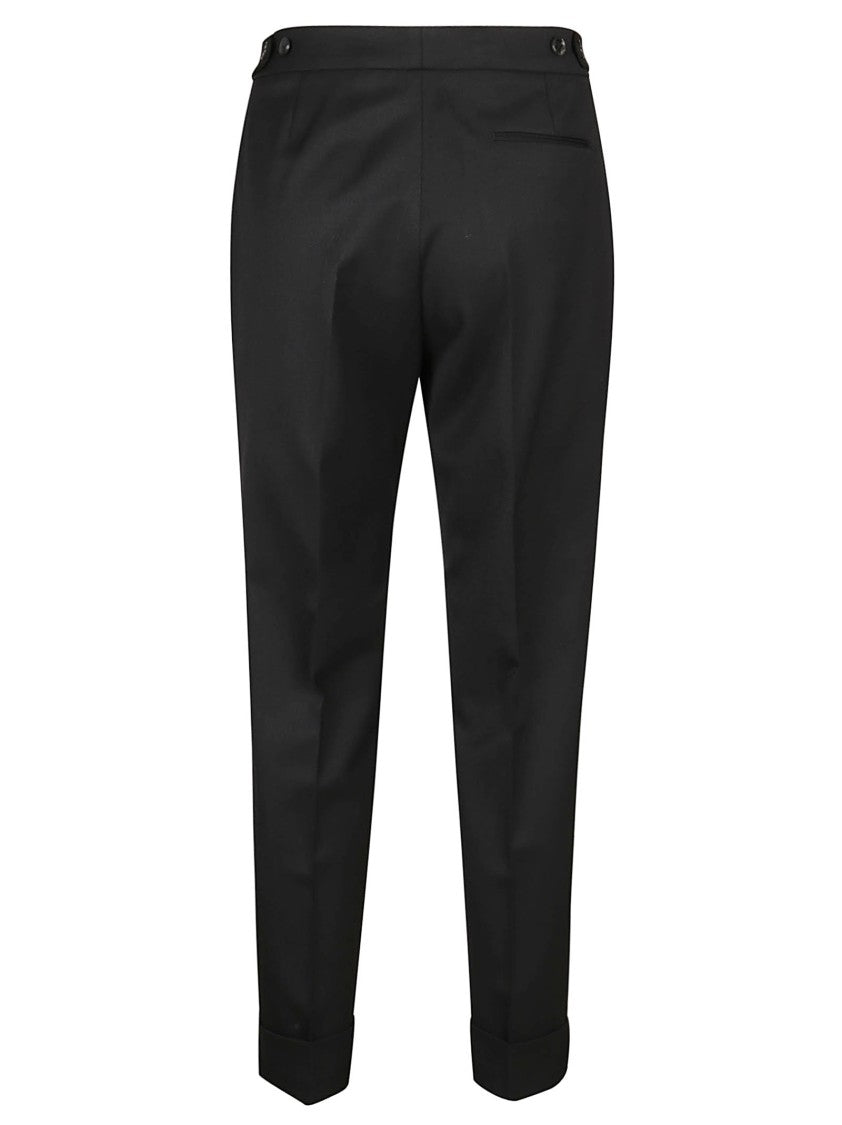 Pt Torino Andrea Polyester-Blend Cropped Straight-Leg Pants