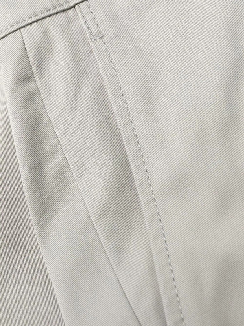 Kenzo Tailored Grey Chinos With Streamlined Silhouette