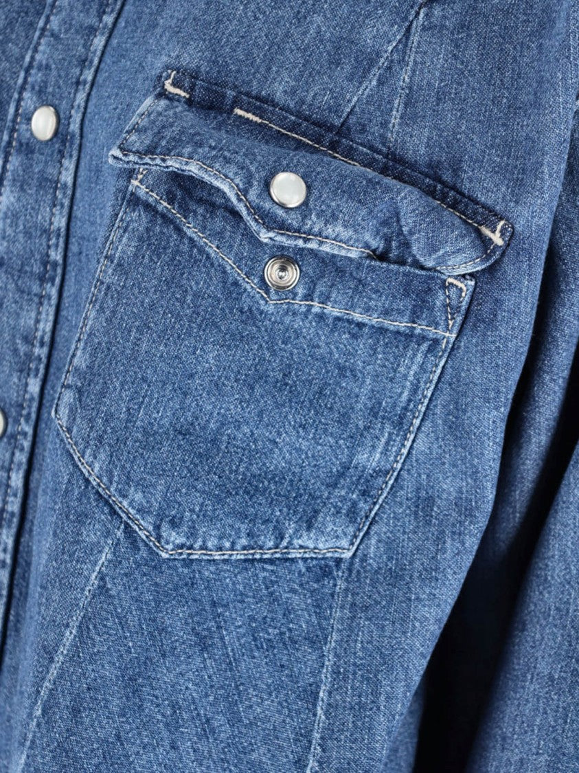 Polo Ralph Lauren "Western" Denim Shirt – Blue