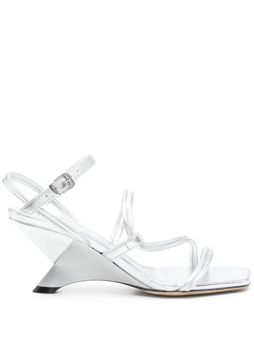 Vic Matié Mid Sculpted Heel Sandals