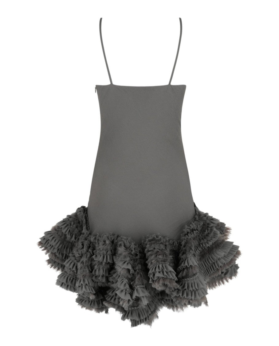 Givenchy Ruffled Silk Mini Dress