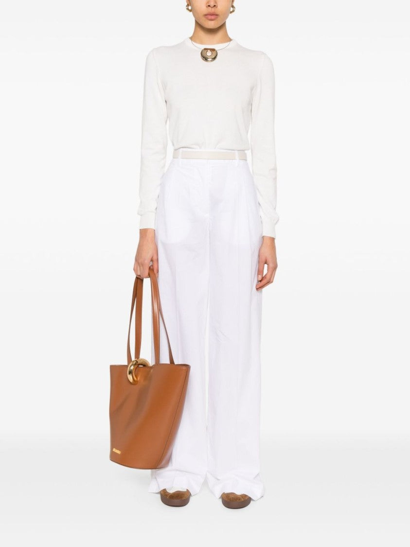 Iceberg Trousers With Concealed Fastening And Functional Pockets