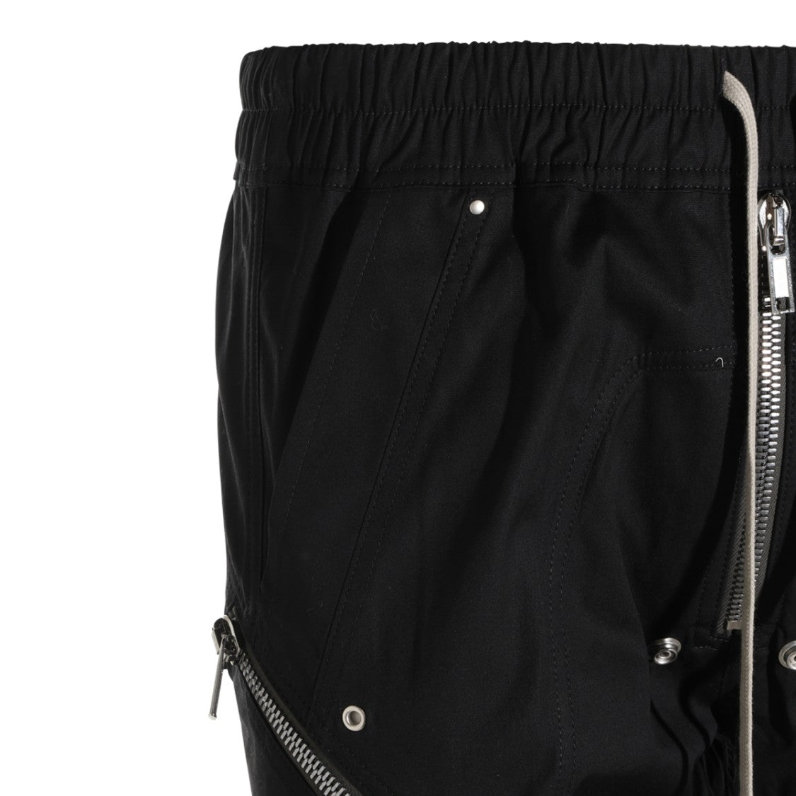 Rick Owens Cargo-Style Pants With Drawstring Waist And Zipped Cuffs