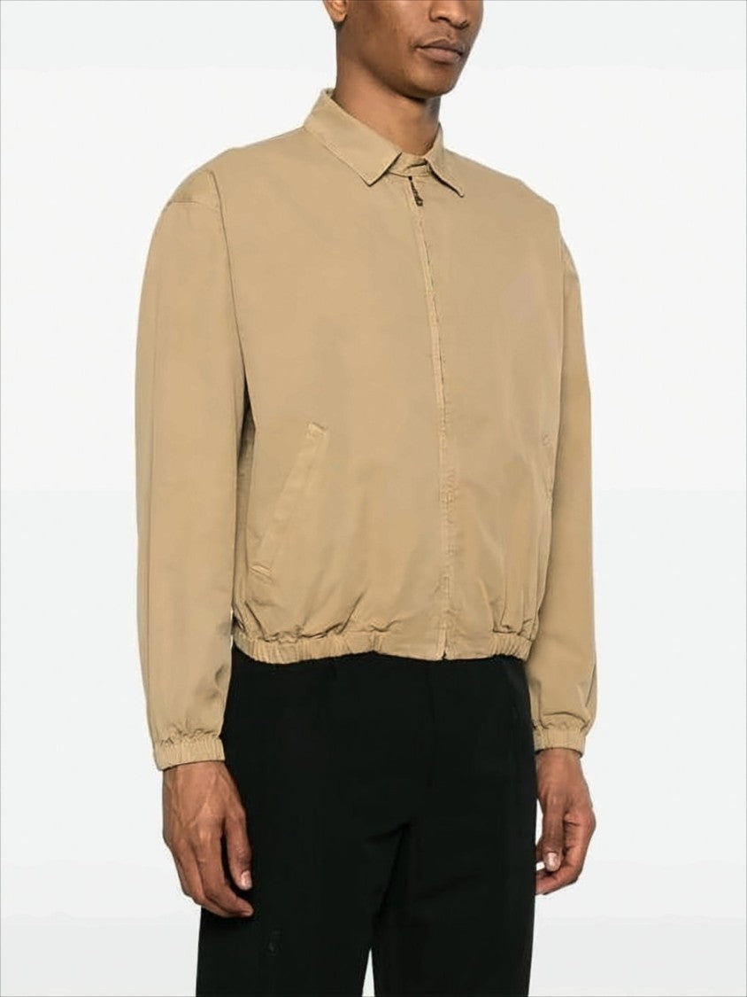 Auralee Lightweight Cotton Jacket With Classic Collar