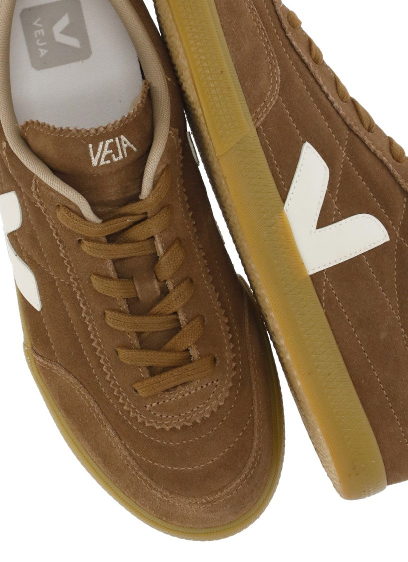 Veja Panenka Brown Suede Low-Top Sneakers