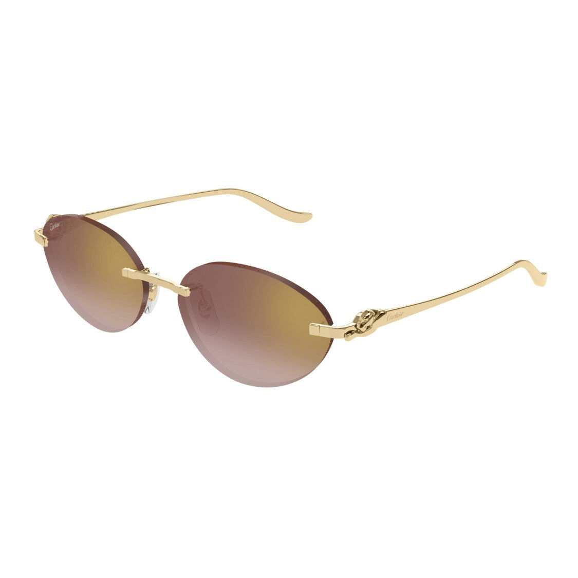 Cartier Ct0504s Rimless Sunglasses