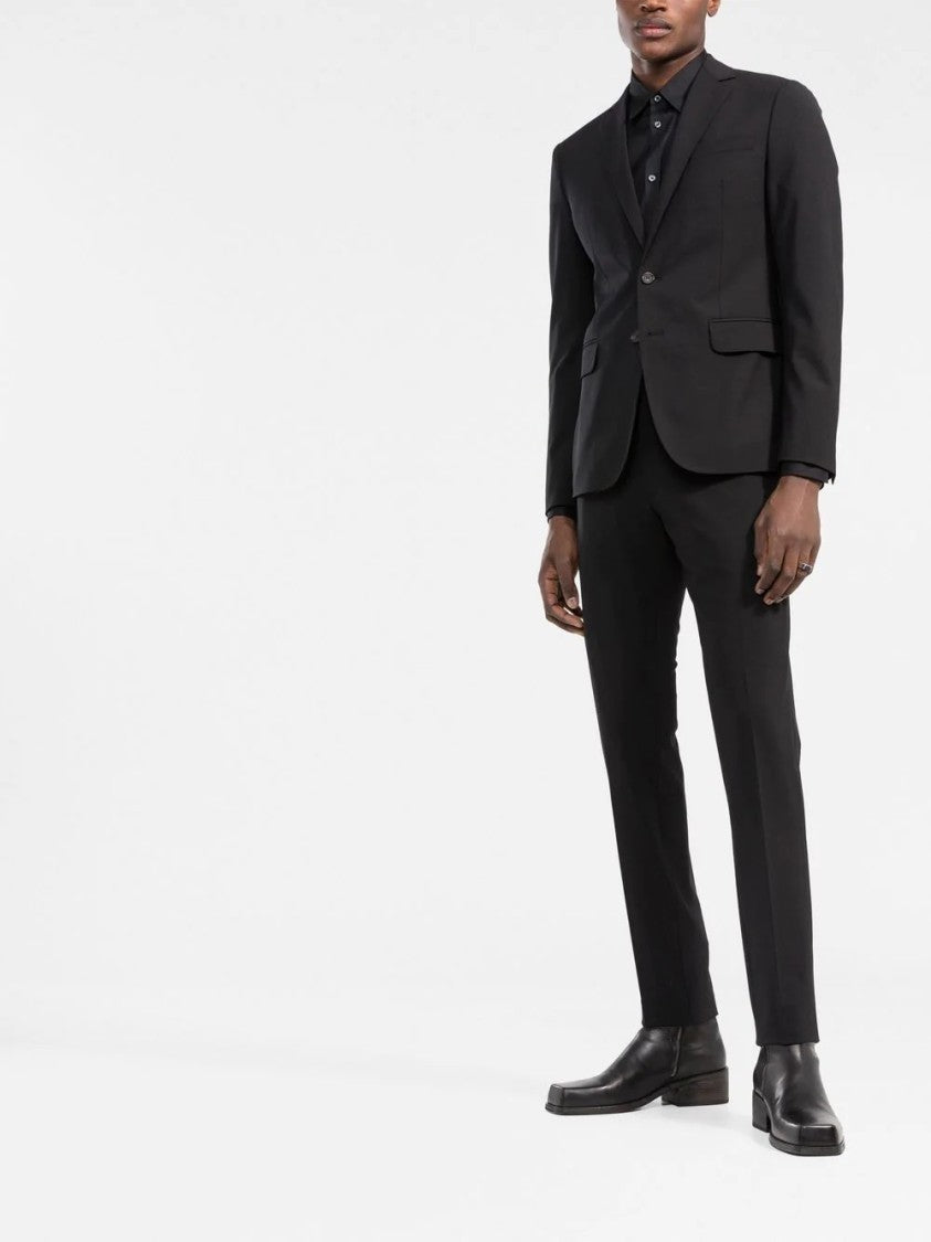 Dsquared2 Tailored Black Button-Down Shirt
